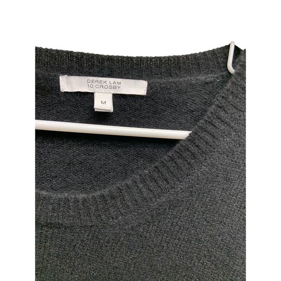 10 Crosby Derek Lam100% Cashmere Color Block Sweater Crewneck Sweater Size M - Picture 3 of 6